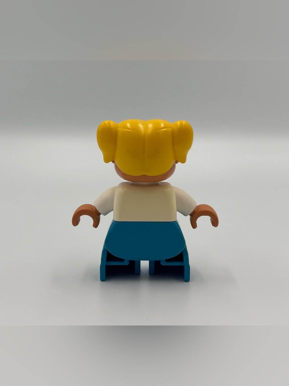 RARE Retro Lego Duplo Toy Lot- Blonde Girl Green Hat Boy Car Shirt Boy Figures - Picture 8 of 13